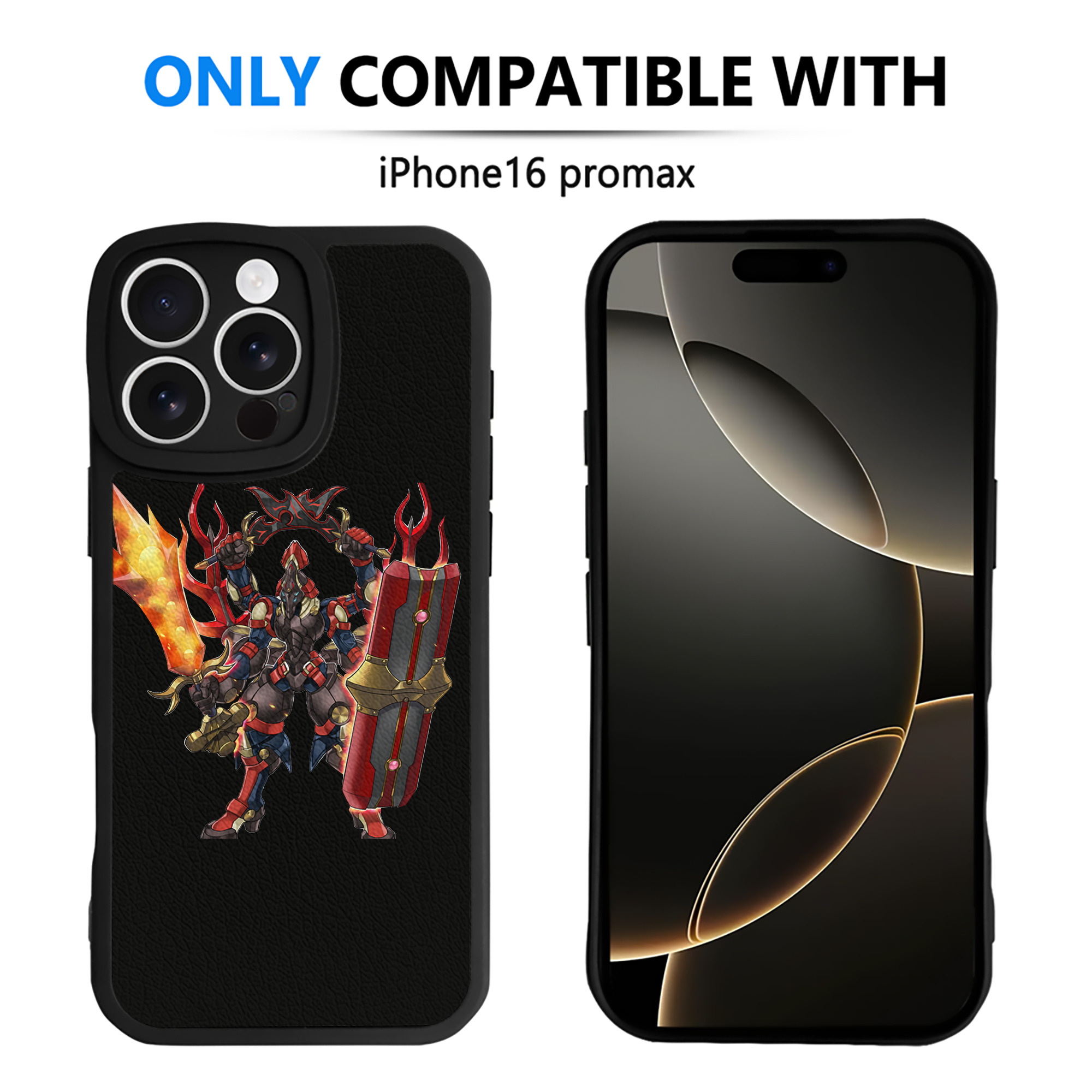 （画像用） 遊☆戯☆王 Yu-Gi-Oh! 【iPhone 16シリーズ対応】シリコンスマホケース（レザー調） 材質：シリコン